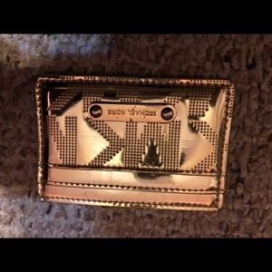 Michael Kors Small Gold Wallet.